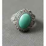 China. Turquoise ring.