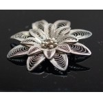 Imago Artis. Beautiful large filigree brooch [1950s].