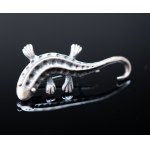 Brooch in the shape of a lizard.