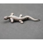 Brooch in the shape of a lizard.