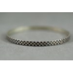 Ryto art. "Checkerboard" circle bracelet.