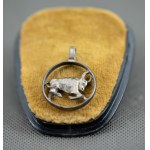 Warmet. Pendant zodiac sign "Taurus".