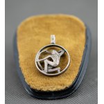 Warmet. Sagittarius zodiac sign pendant.
