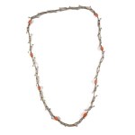 Orno. Coral necklace.