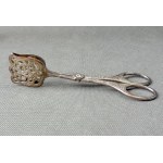 Plated pre-war cake tongs.