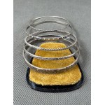 Warmet. Set of five sterling silver bracelets. [2]