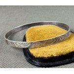 Warmet. Set of five sterling silver bracelets. [5]