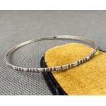 Warmet. Set of three sterling silver bracelets.