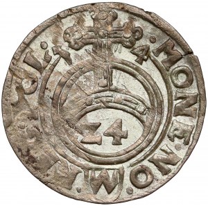 Zygmunt III Waza, Półtorak Bydgoszcz 1614 - Orzeł - rzadki