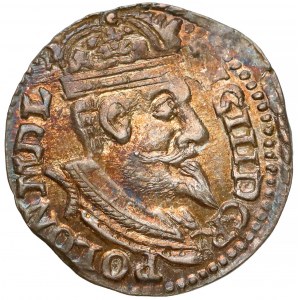 Zygmunt III Waza, Trojak Olkusz 1600 - piękny