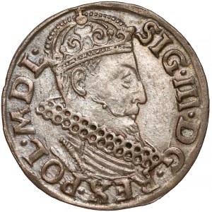 Zygmunt III Waza, Trojak Kraków 1620 - piękny