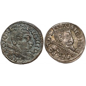 Zygmunt III Waza, Trojaki 1598-1601 (2szt)