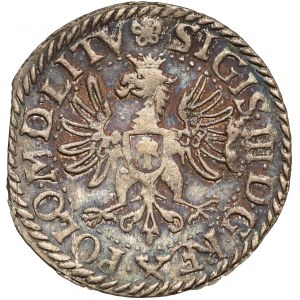 Zygmunt III Waza, Grosz Wilno 1614 HW - rzadki i B.ŁADNY