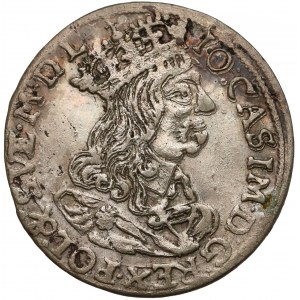 Jan II Kazimierz, Trojak Kraków 1662 AT - bez obwódki