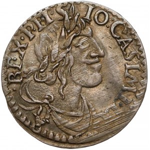 Jan II Kazimierz, Szóstak Wschowa 1650 - piękny i rzadki