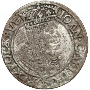 Jan II Kazimierz, Szóstak Lwów 1661 GBA - V1 zamiast VI