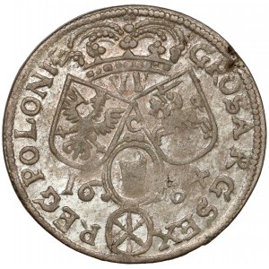 Jan III Sobieski, Szóstak Kraków 1684 - C - w koronie