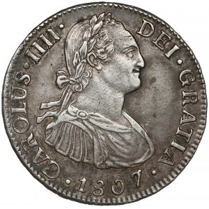 Boliwia, Karol IV, 2 reale 1807