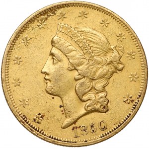 USA, 20 Dollars 1850 - Liberty Head - rare