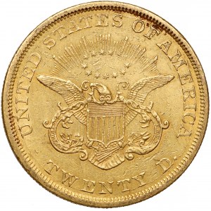 USA, 20 dolarów 1850 - Liberty Head - rzadkie