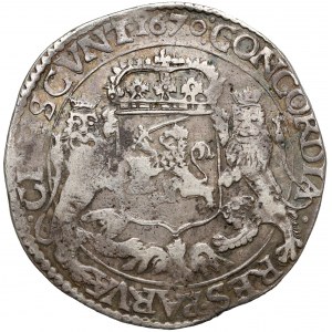 Netherlands, West Friesland, 1 ducaton of silver rider 1670