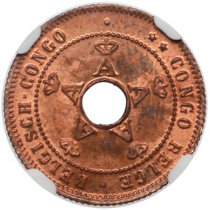 Kongo belgijskie, 1 centime 1919