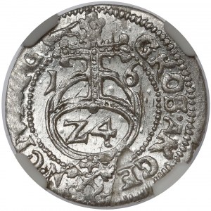 Zygmunt III Waza, Grosz (półtorak) Ryga 1616 - menniczy