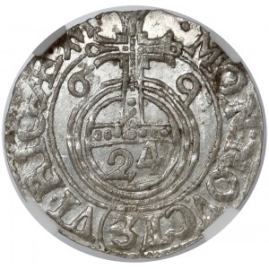 Ryga, Karol XI, Półtorak ryski 1669 - RIGAE