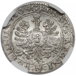 Zygmunt III Waza, Grosz Kraków 1604 - POLI