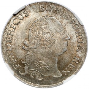 Niemcy, Prusy, Fryderyk II, 1/3 talara 1758, Drezno
