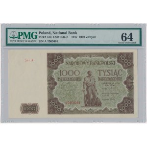 1.000 złotych 1947 - Ser.A - duża litera