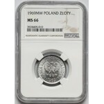 1 złoty 1969 - piękna