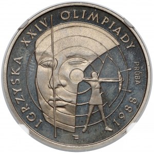 Próba NIKIEL 1.000 złotych 1987 Olimpiada Seul