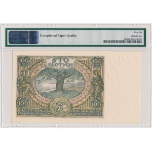 100 złotych 1934 - Ser.BM - +X+ w znaku wodnym