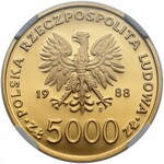 5.000 złotych 1988 Jan Paweł II