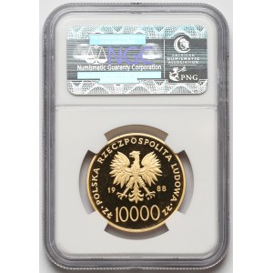 10.000 złotych 1988 Jan Paweł II