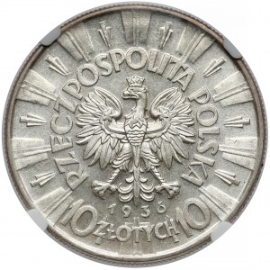 Piłsudski 10 złotych 1936