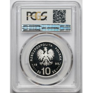 10 złotych 1998 Zygmunt III Waza - półpostać