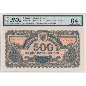 500 złotych 1944 ...owe - PC