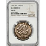 Sobieski 10 złotych 1933