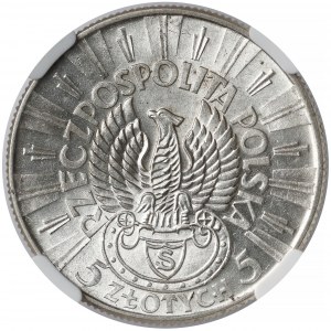 Strzelecki, Piłsudski 5 złotych 1934