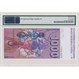 Switzerland, 1.000 Franken 1977