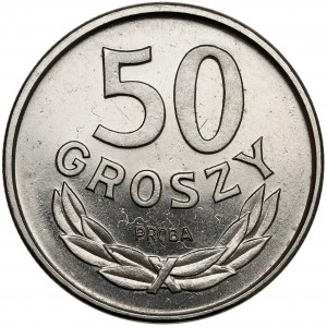 Próba NIKIEL 50 groszy 1986