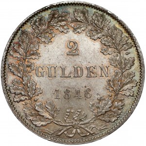 Niemcy, Frankfurt, 2 guldeny 1846