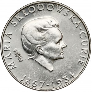 Próba NIKIEL 100 złotych 1974 Skłodowska-Curie - w prawo