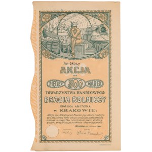 BRACIA ROLNICCY Tow. Handlowe w Krakowie, 500 mkp 1921