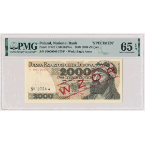 2.000 złotych 1979 - WZÓR - S 0000000 - No.2756