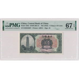 China, 1 Chiao = 10 Cents (1924)