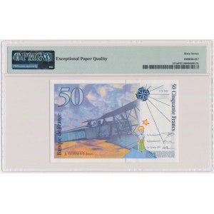 Francja, 50 Francs 1992