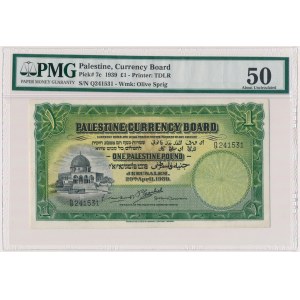 Palestyna, 1 Pounds 1939